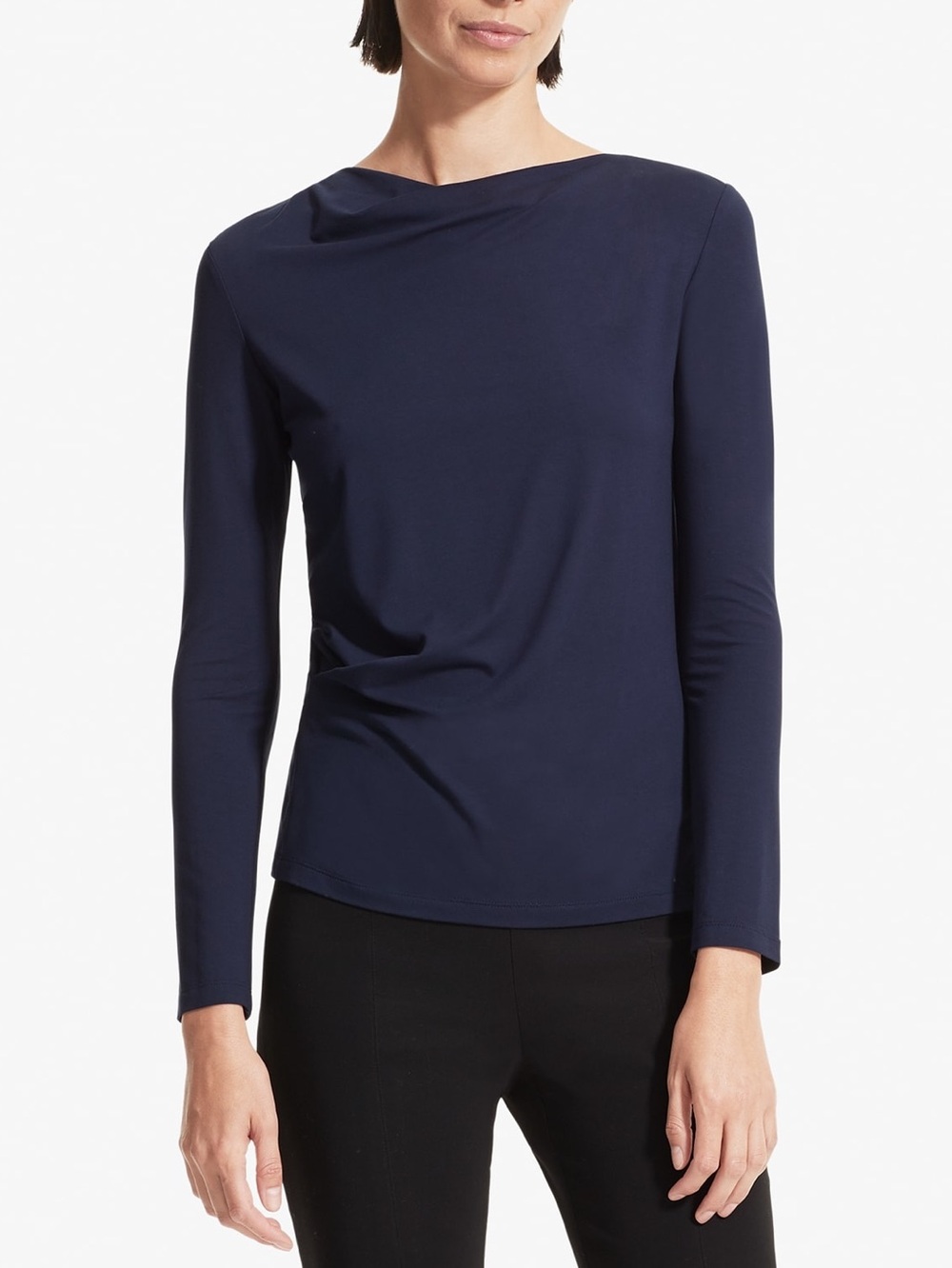 MM. LaFleur | Winfrey Black Top Black Size Medium - Picture 2 of 8
